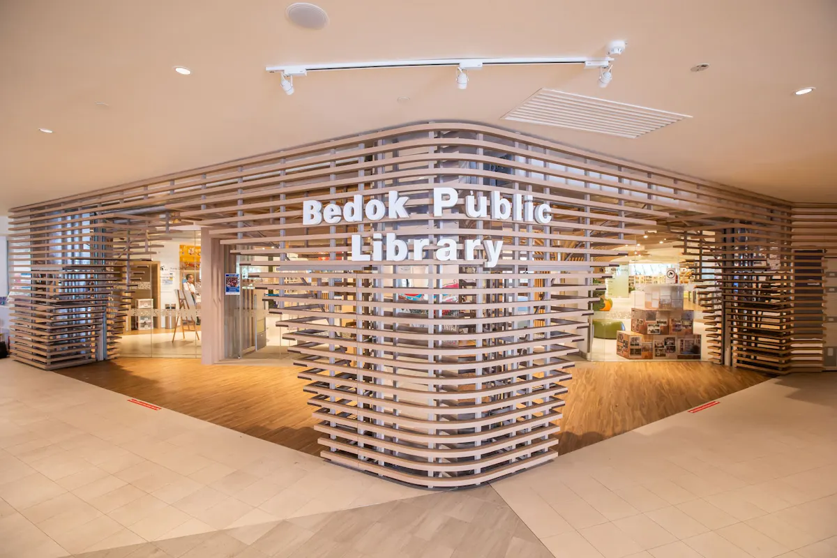 Bedok Library Banner