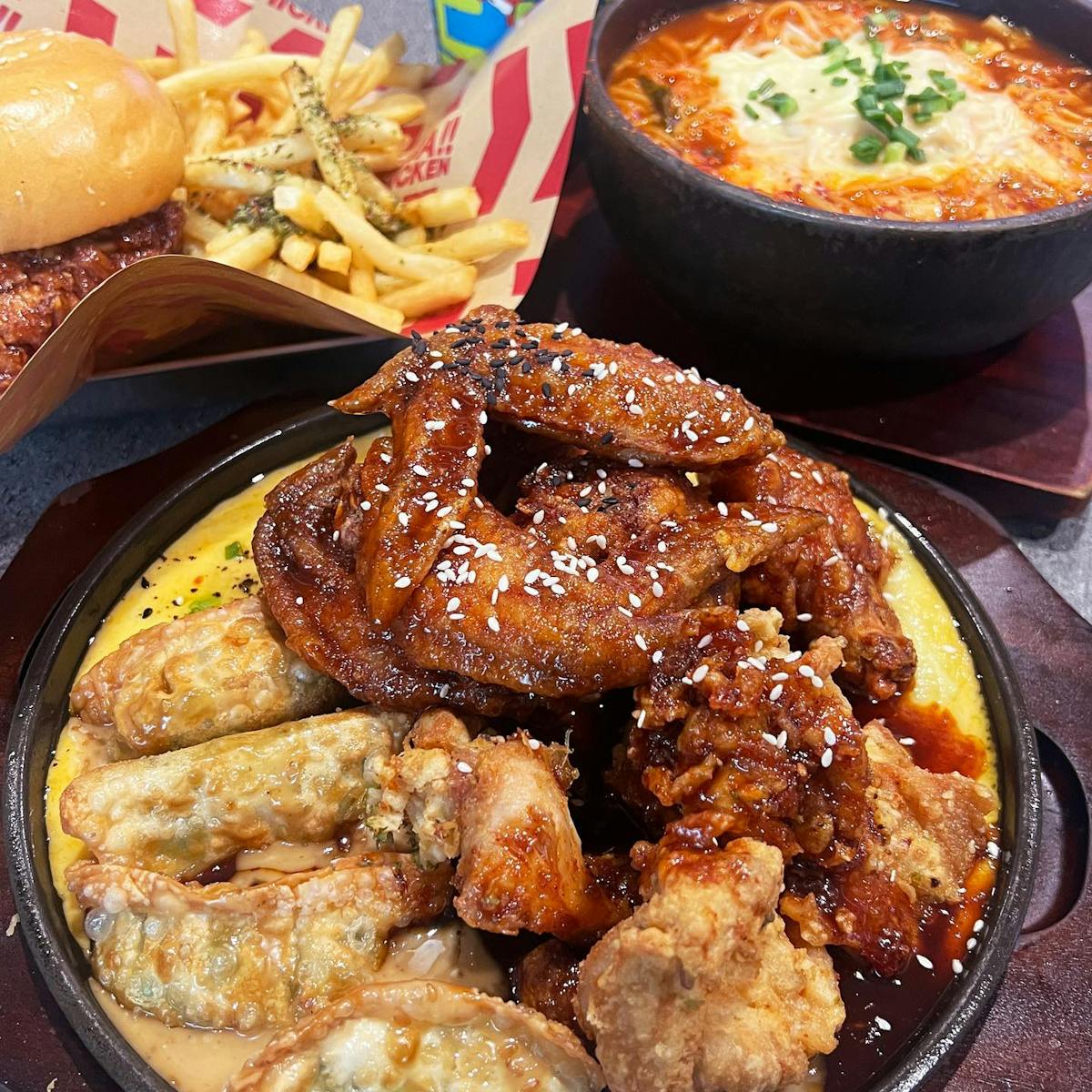 Best korean food deal at Jinjja Chicken