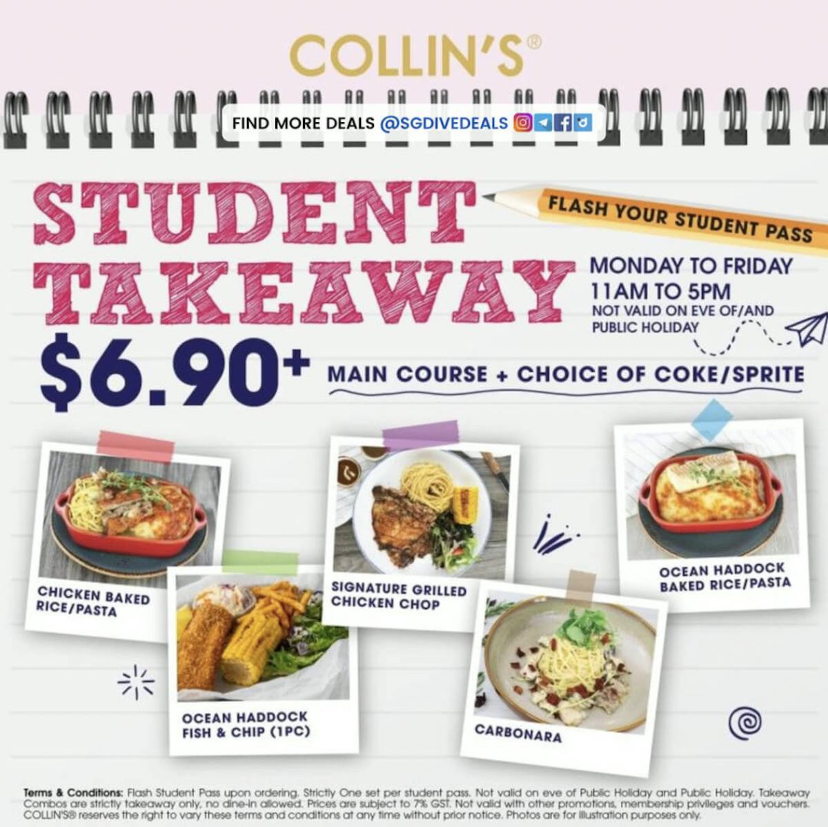 student promo at just $6.90++