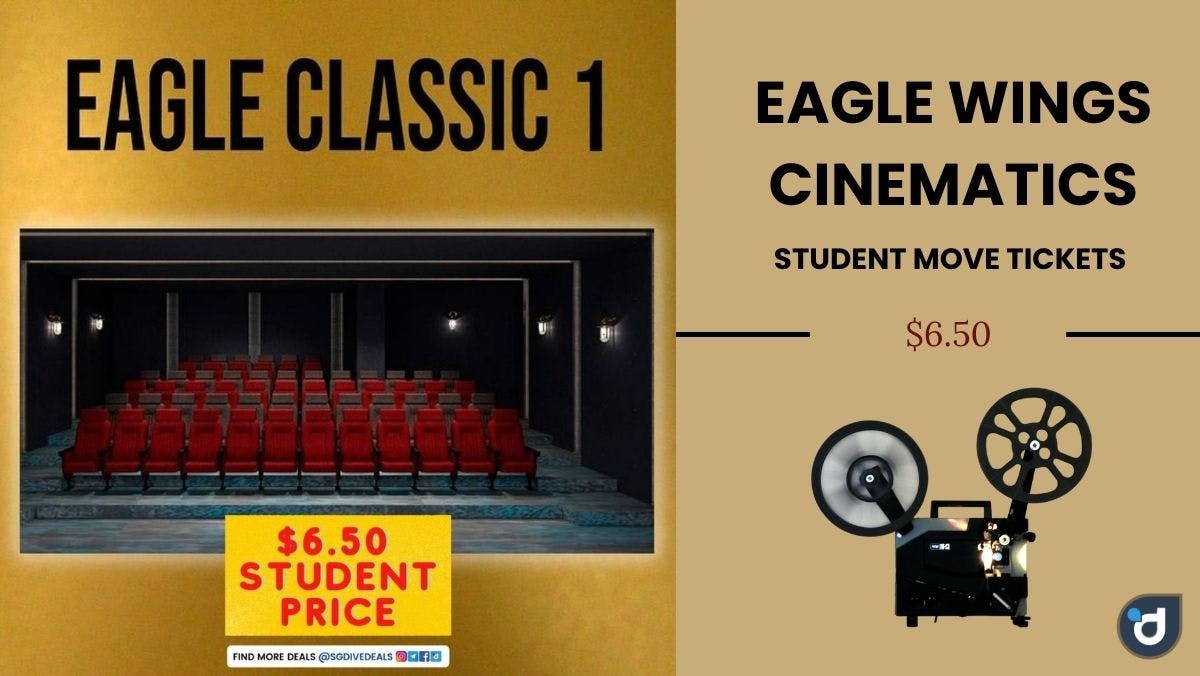 Eagle Wing Cinemas Student Movie Tickets