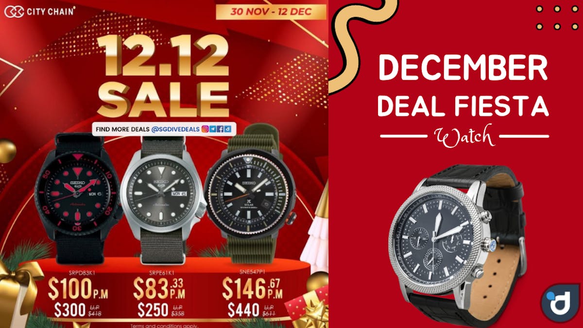 Deal Fiesta Watch: City Chain 12.12 Sale