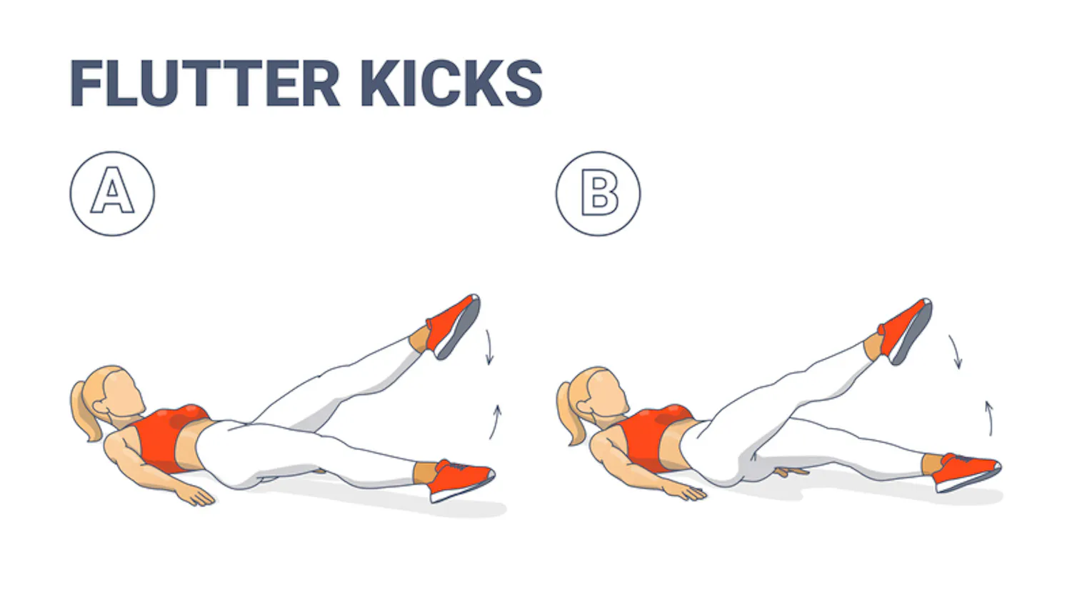 flutter kick graphic