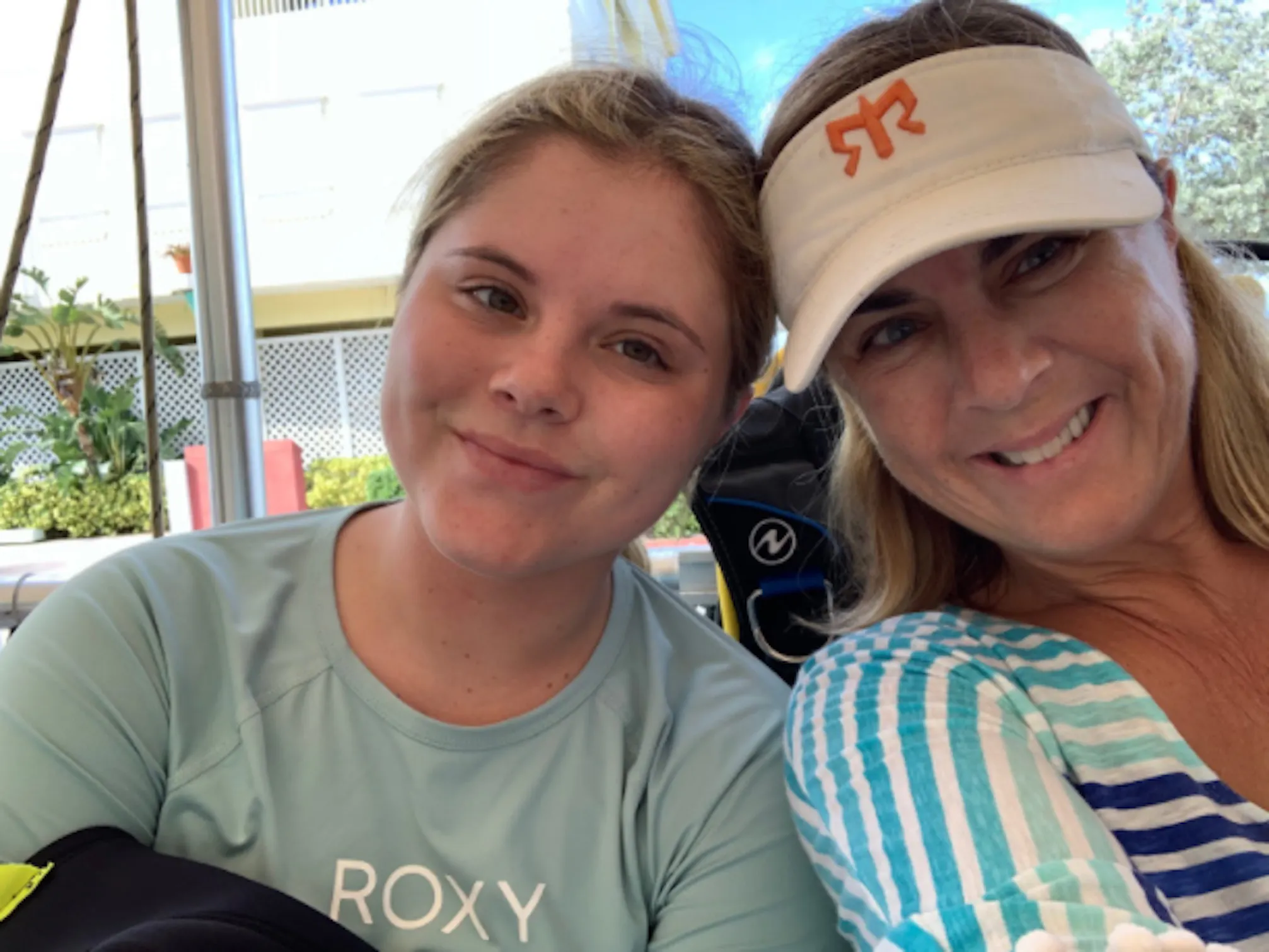 Mom and daughter
