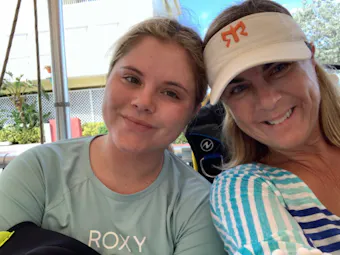 Mother and daughter