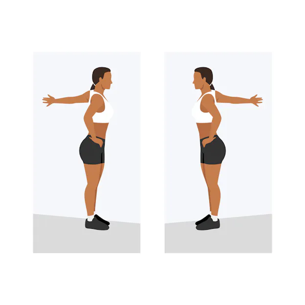 Bicep Stretch - graphic design
