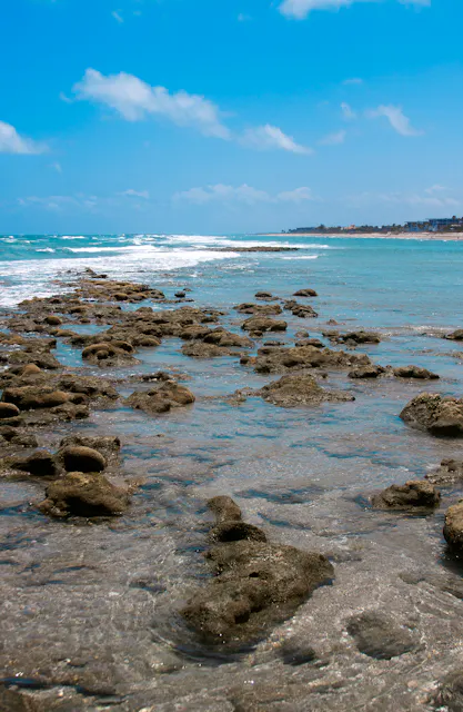 coastal shore line