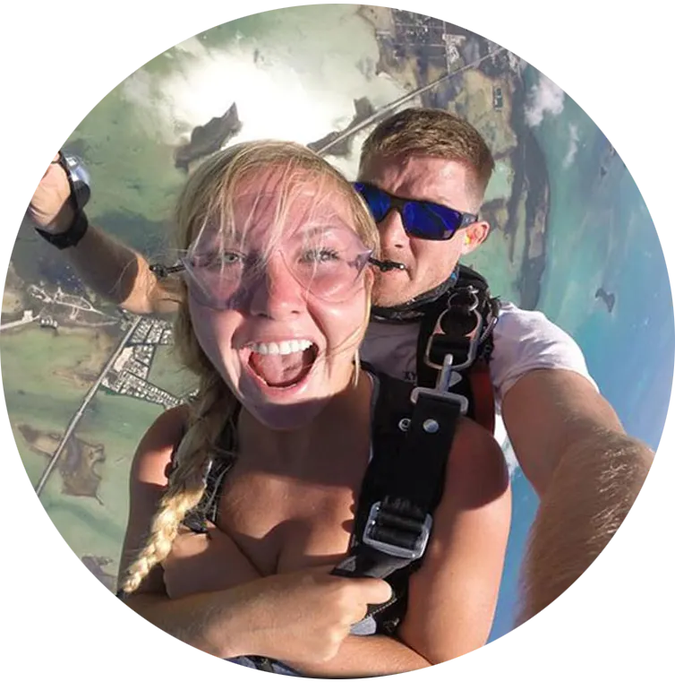 skydiving