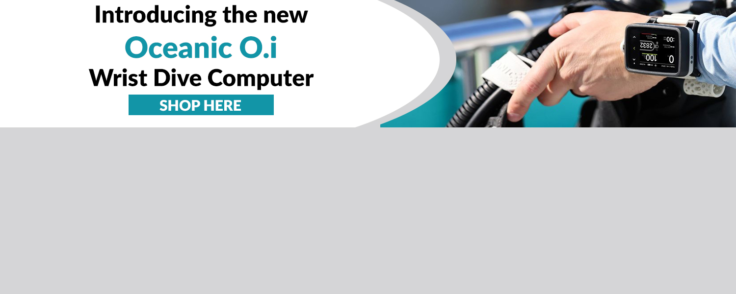 Introducing the NEW Oceanic O.i Wrist Dive Computer - Web banner 