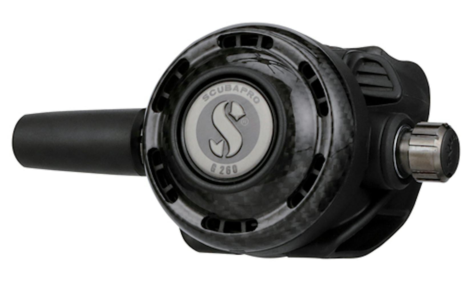 ScubaPro MK19 EVO Black Tech/G260 Carbon Black Tech Regulator