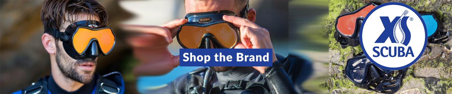 XS Scuba Web Banner - Seadive scuba mask images 