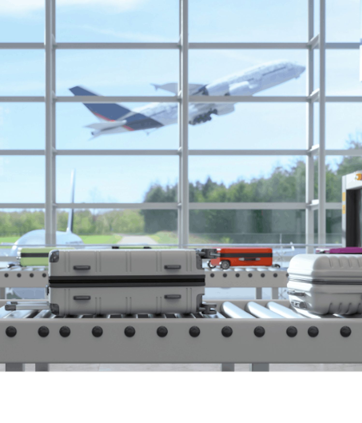 baggage claim at an airport