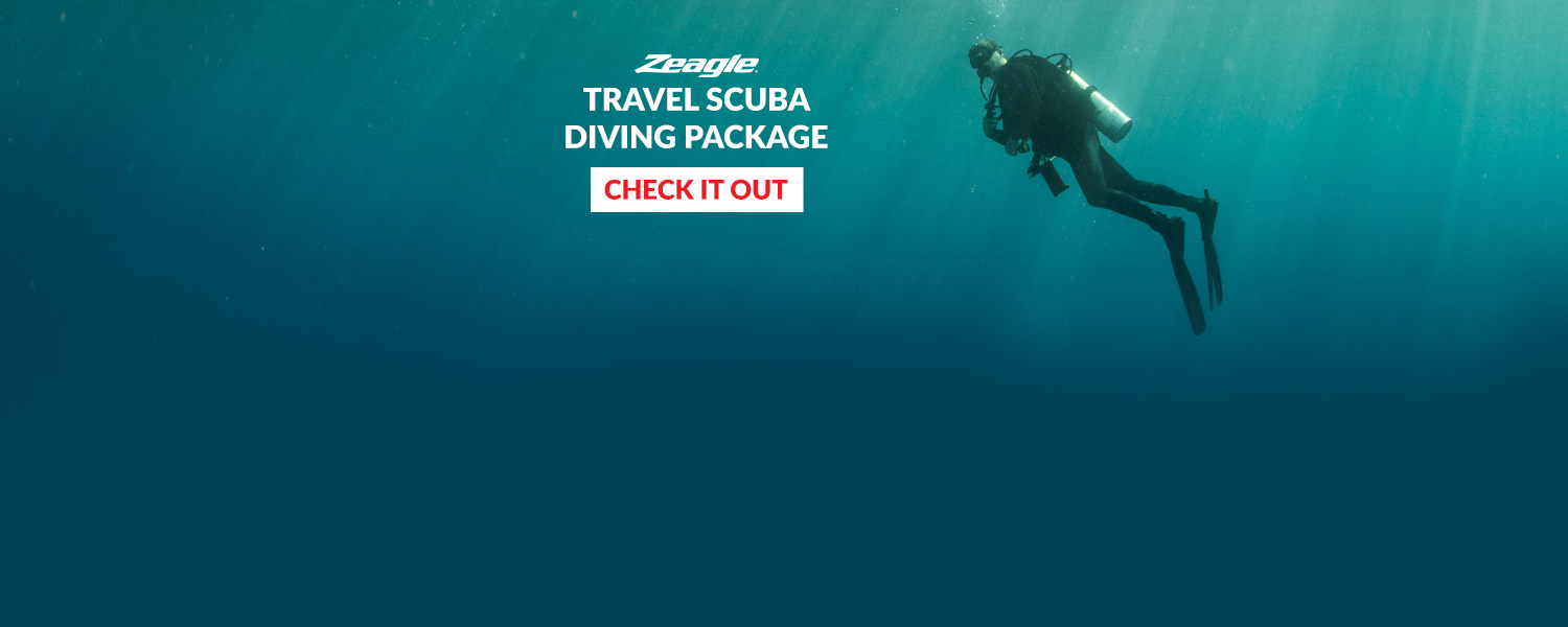 Zeagle Travel Scuba Diving Package - web banner 