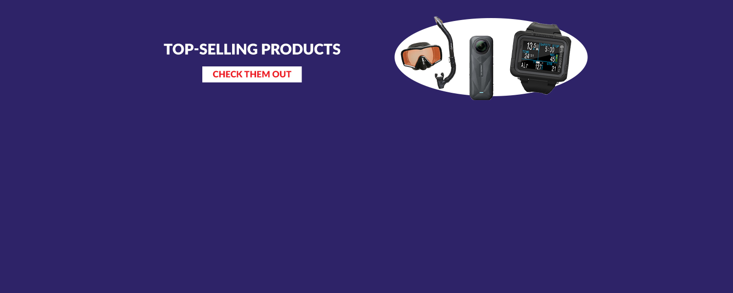 Top selling products - home page banner 