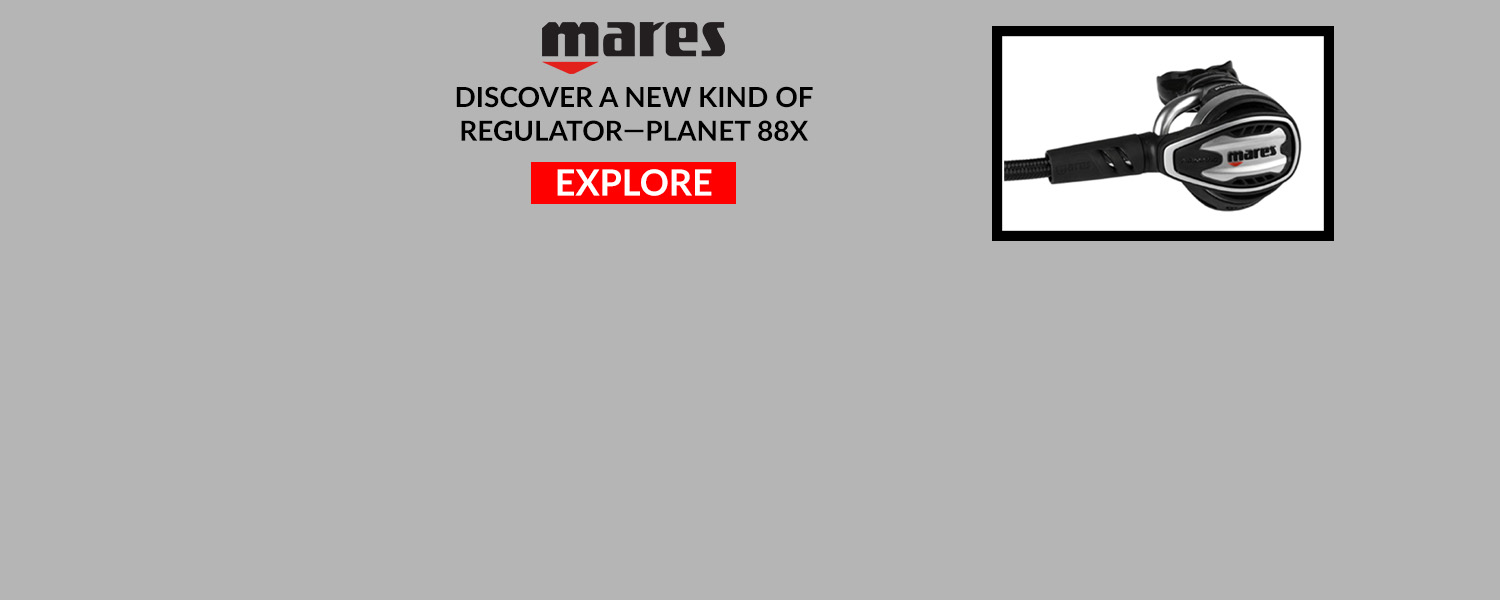 Mares Planet 88X - Homepage Banner 