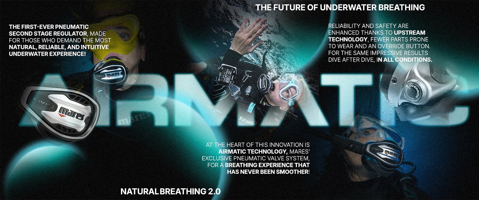 Mares Planet Airmatic 88X TBP Yoke Regulator - infographic