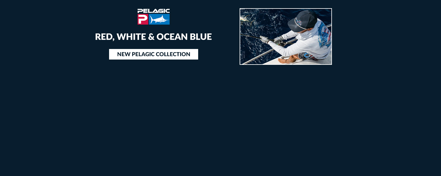 Pelagic web home banner - Red, White, & Ocean Blue 