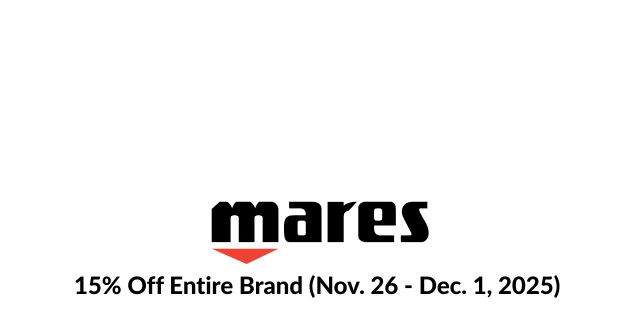 Mares Black Friday / Cyber Monday Landing Page Banner 