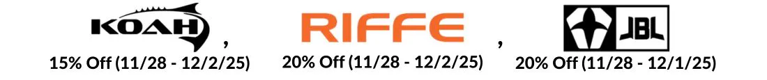 Spearfishing Black Friday / Cyber Monday Landing Page Banner 