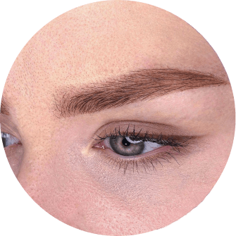 Ombre brows permanent makeup