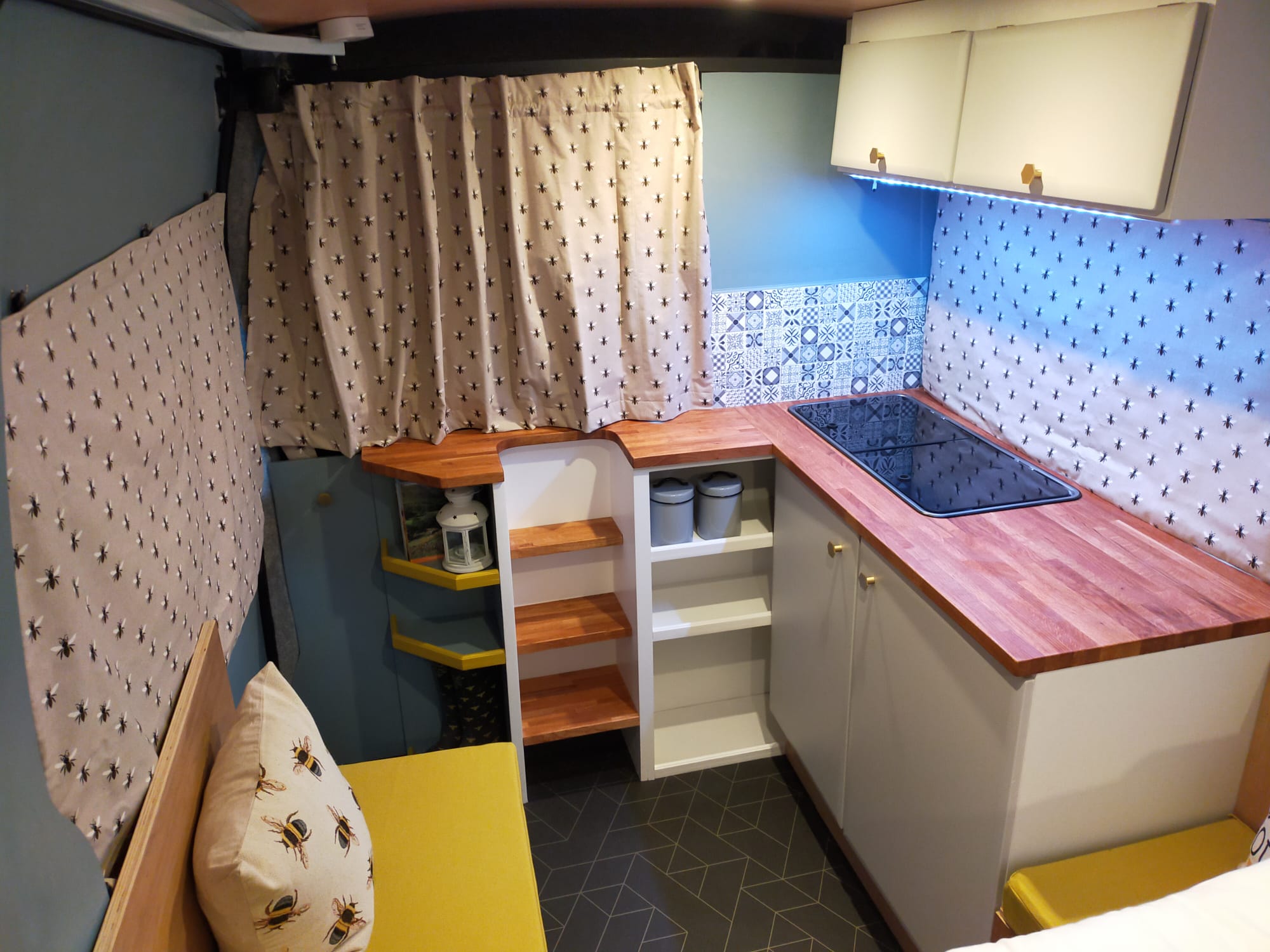 interior at night 'honey'