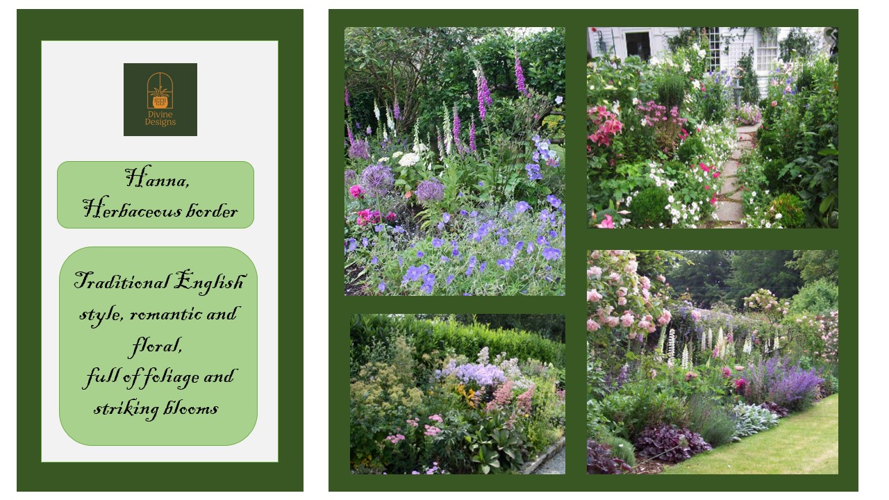 English herbaceous border