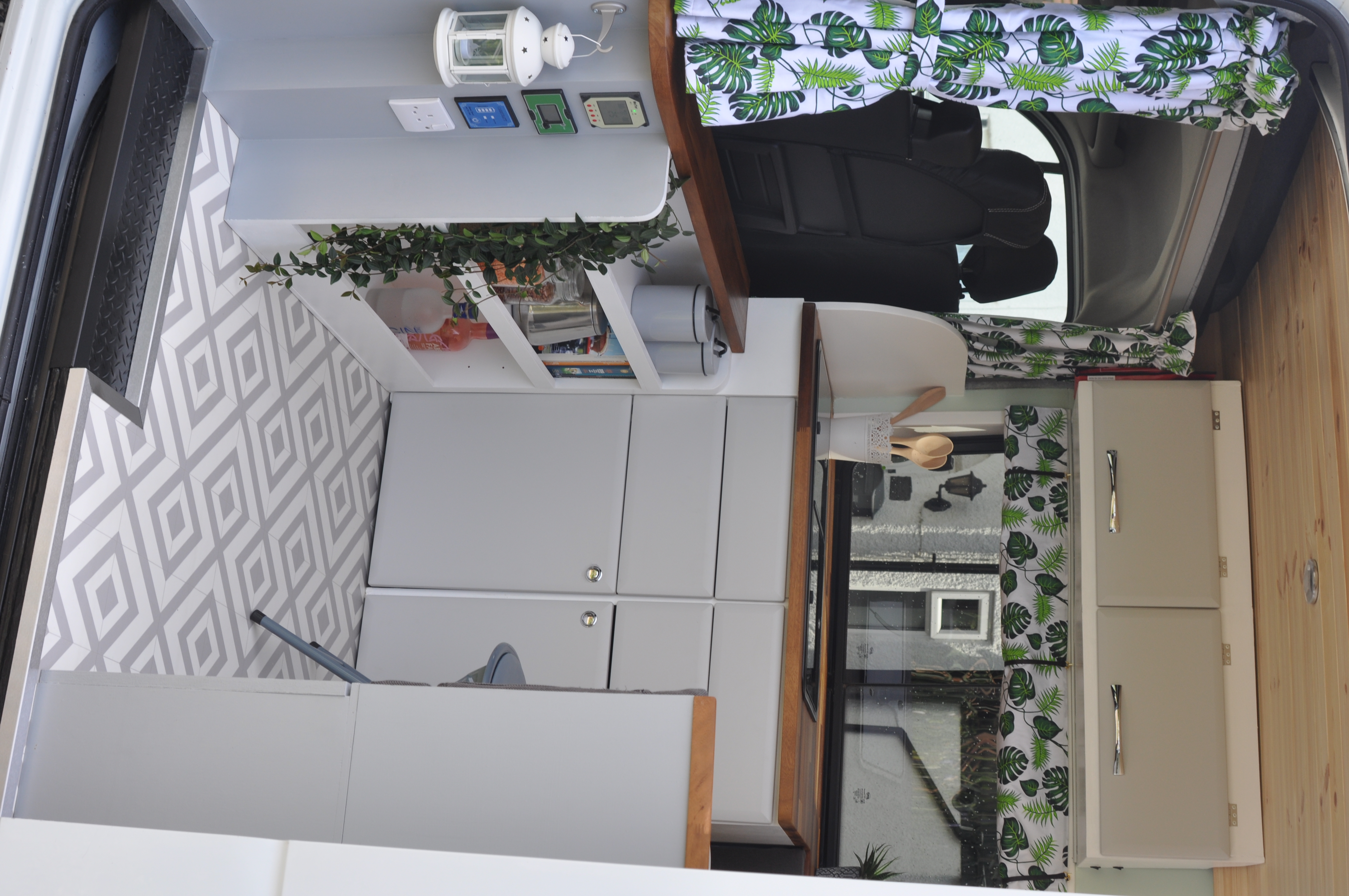 campervan living space