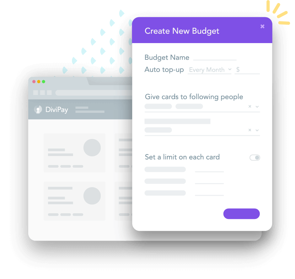 Create weekly, monthly or one-time-only card limits