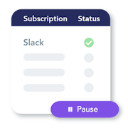 Cancel business subscriptions in a click