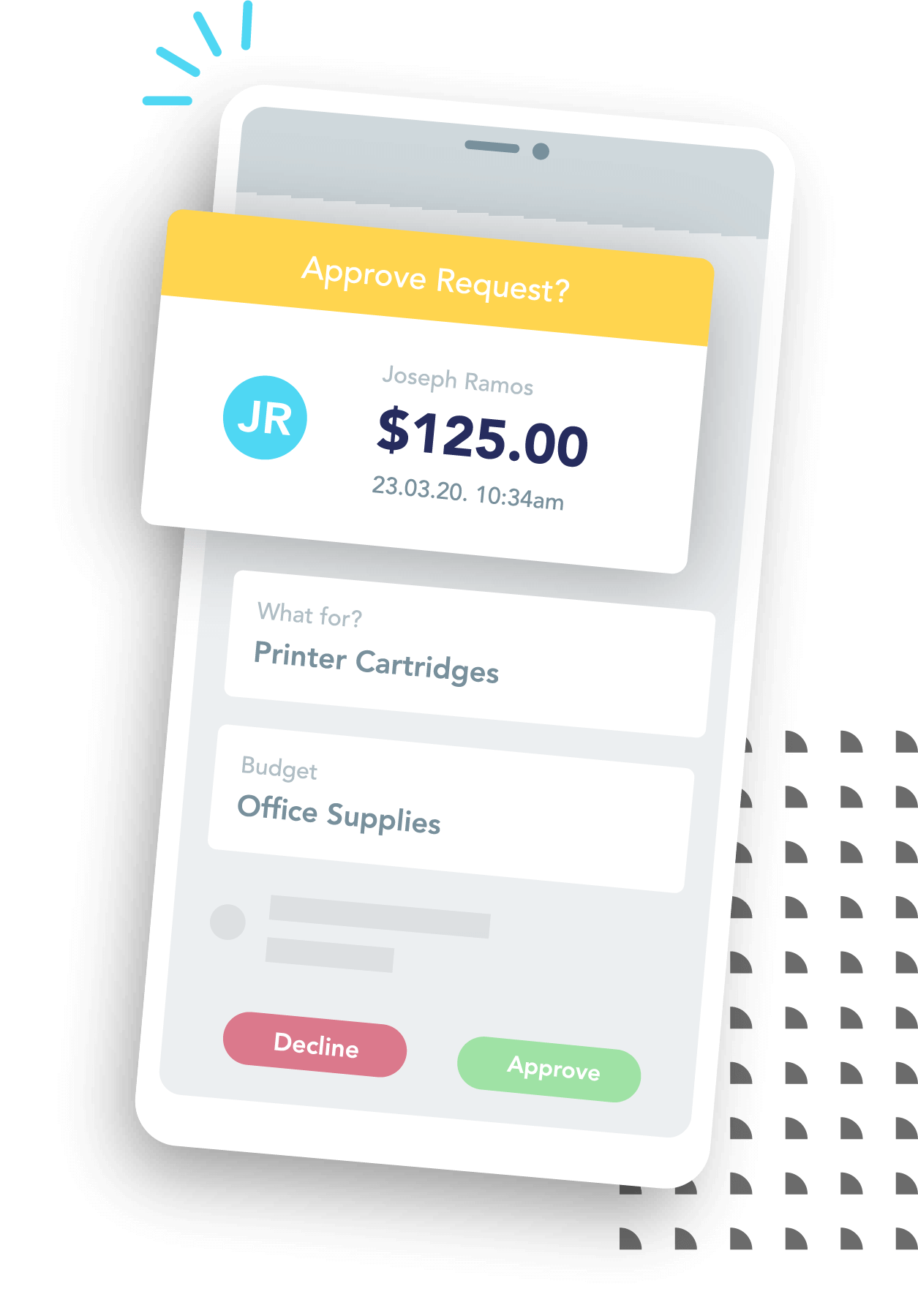 Request limit increases on-the-go via our mobile app