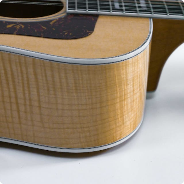 maple side acoustic guitar