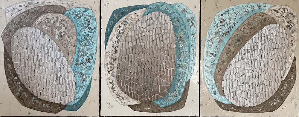 painting 2023 55cm x 46cm - x3