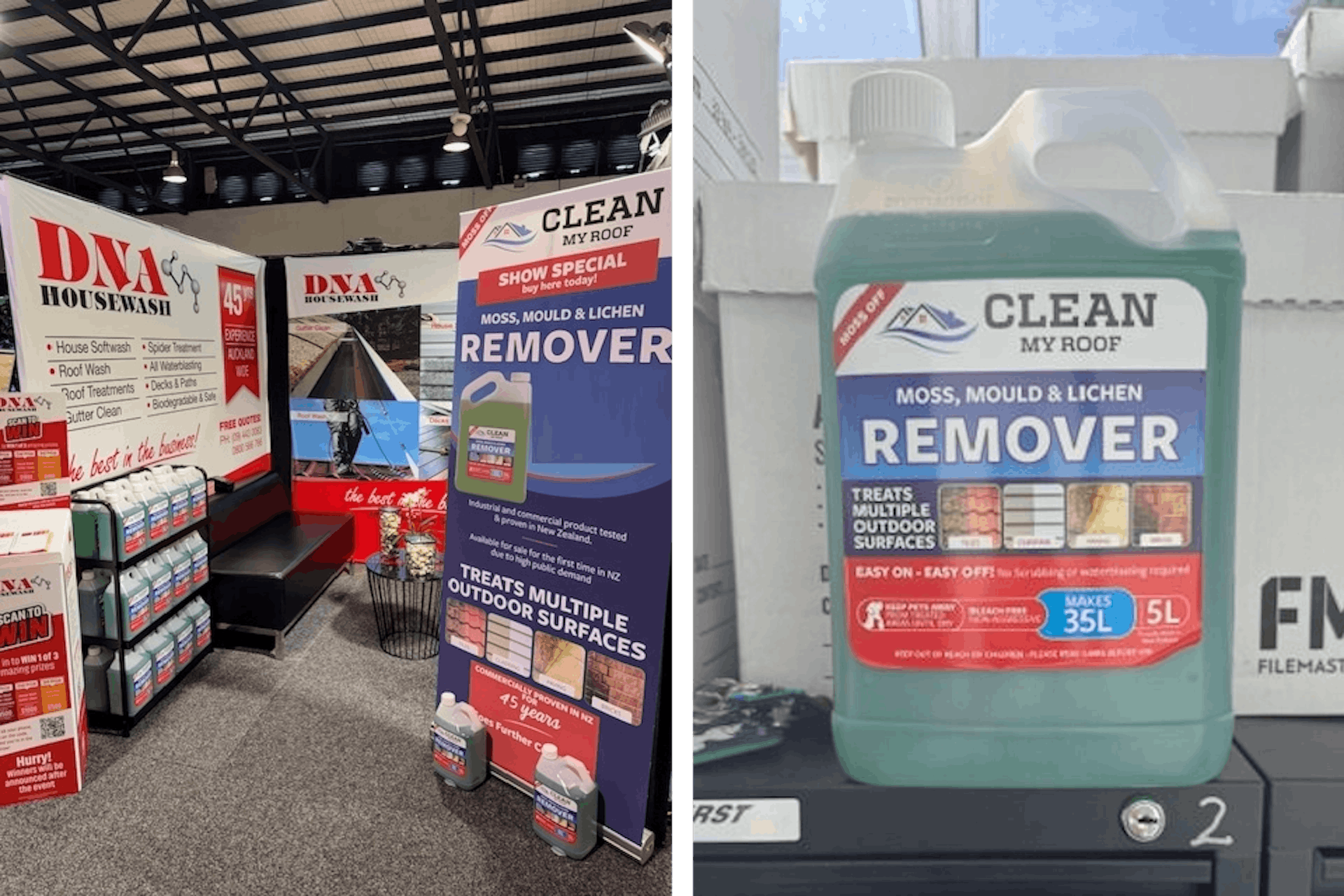 moss mould lichen remover