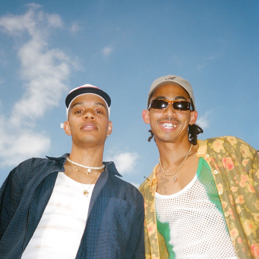 Rizzle Kicks duo stood together