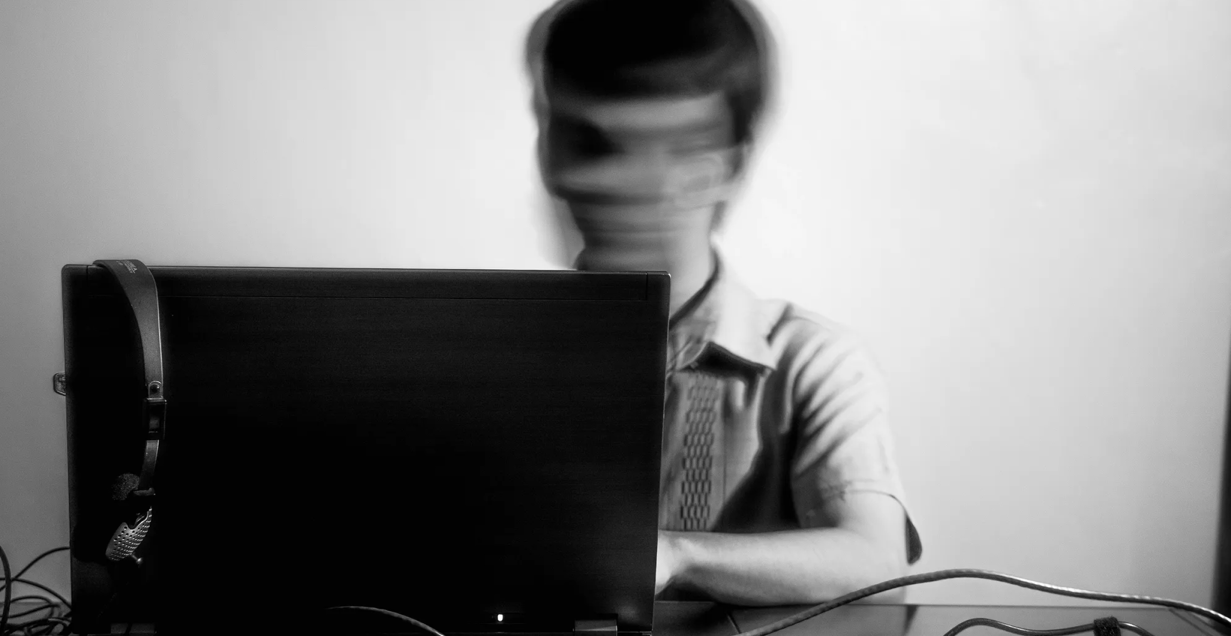 We used to log off