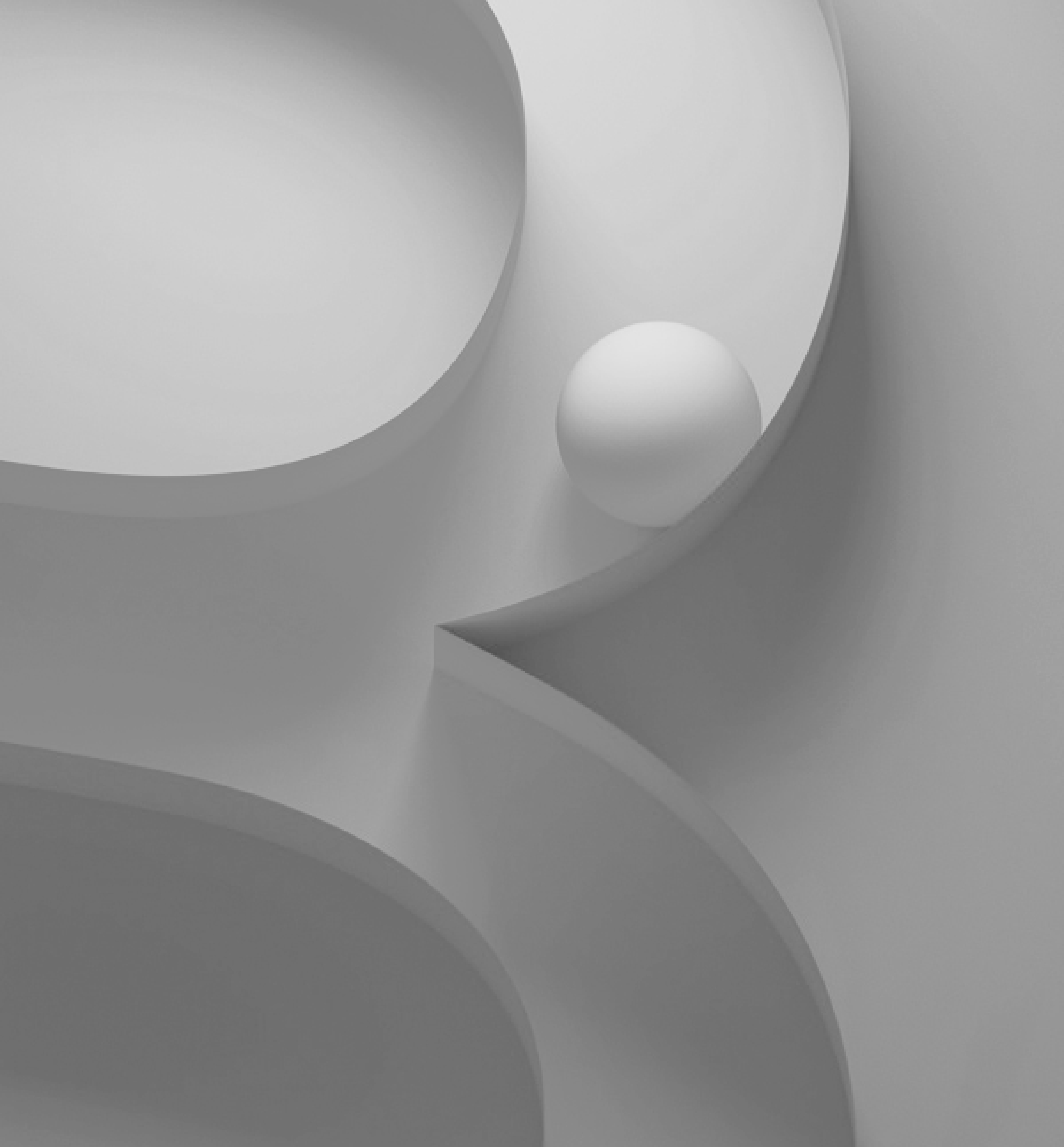 abstract image of a ball rolling in a circuit