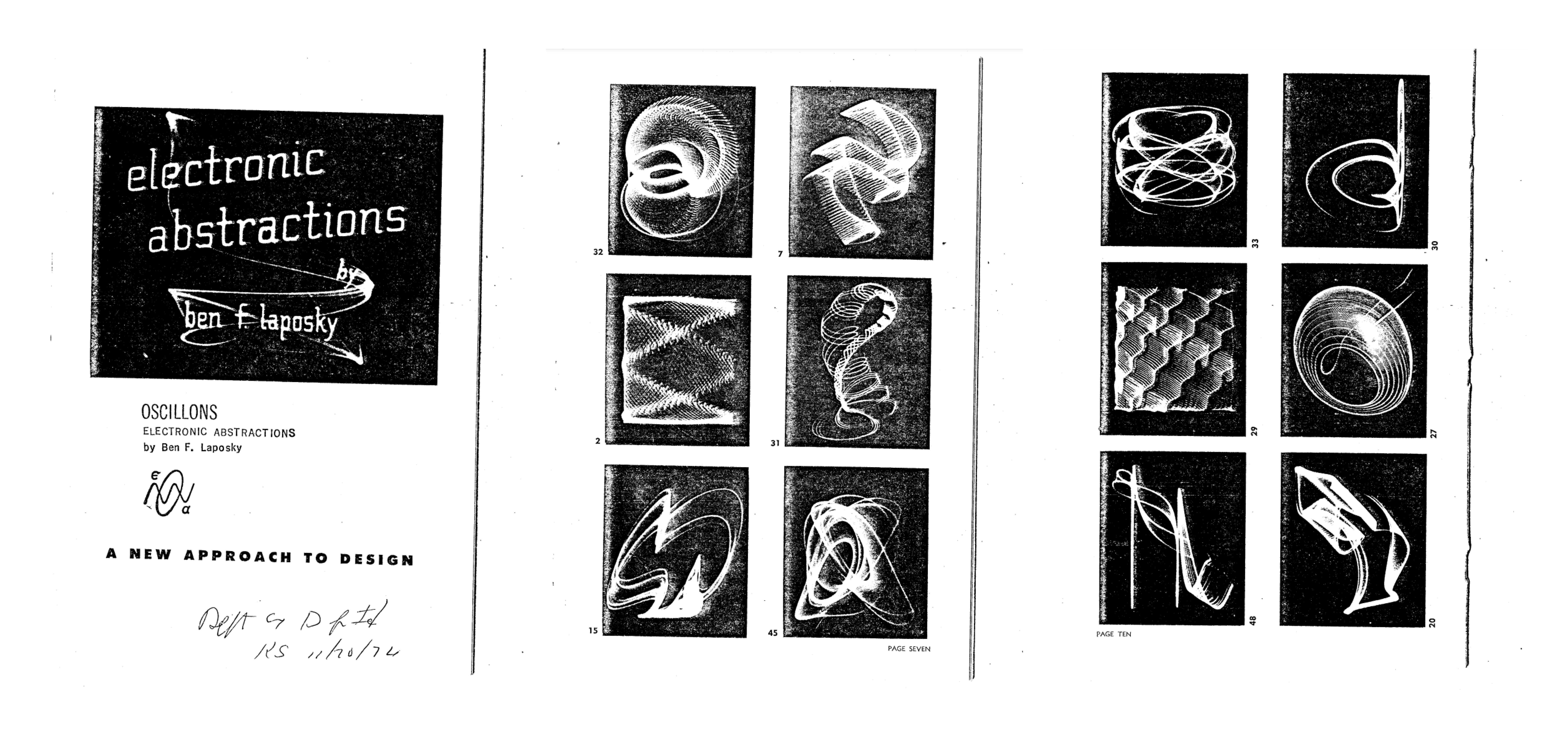 examples of abstract eletronic art made by laposky