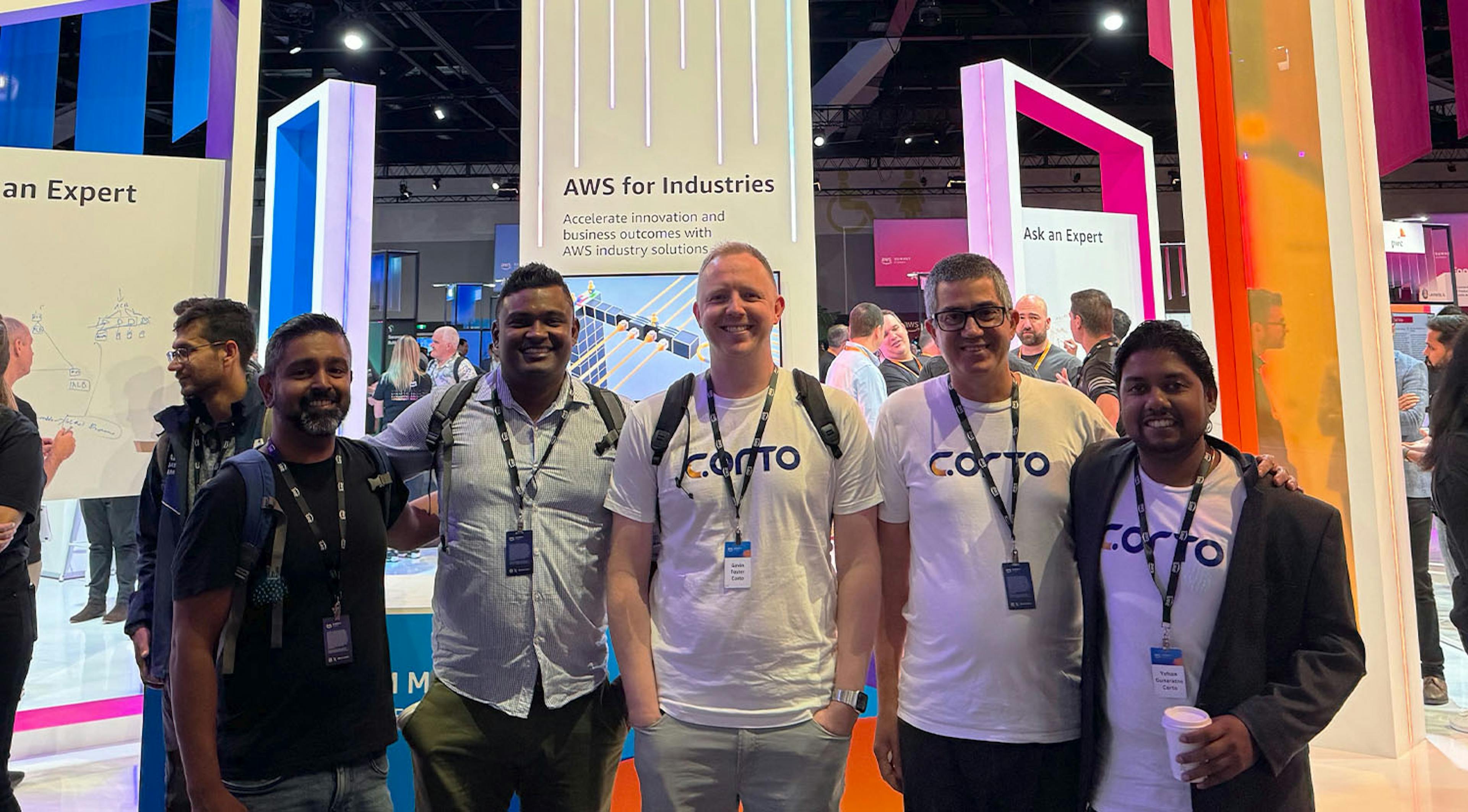 CORTO Team at AWS Conference 2024