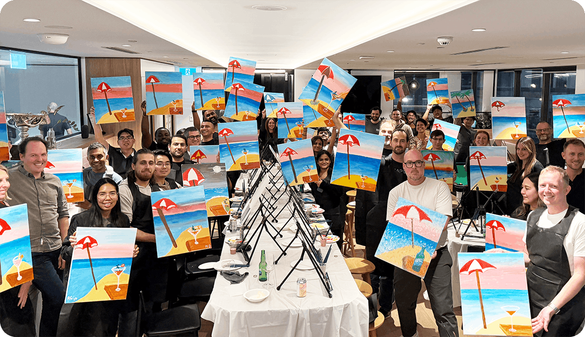 CORTO Team Event - Paint and Sip 2025
