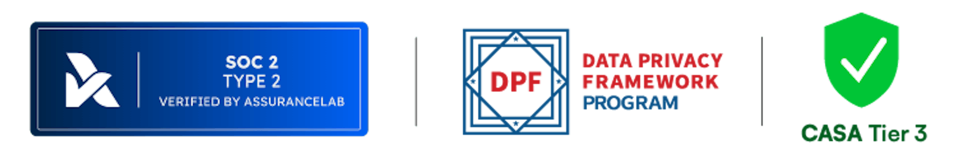 Certified - SOC2 Type 2 - DPF - CASA Tier 3