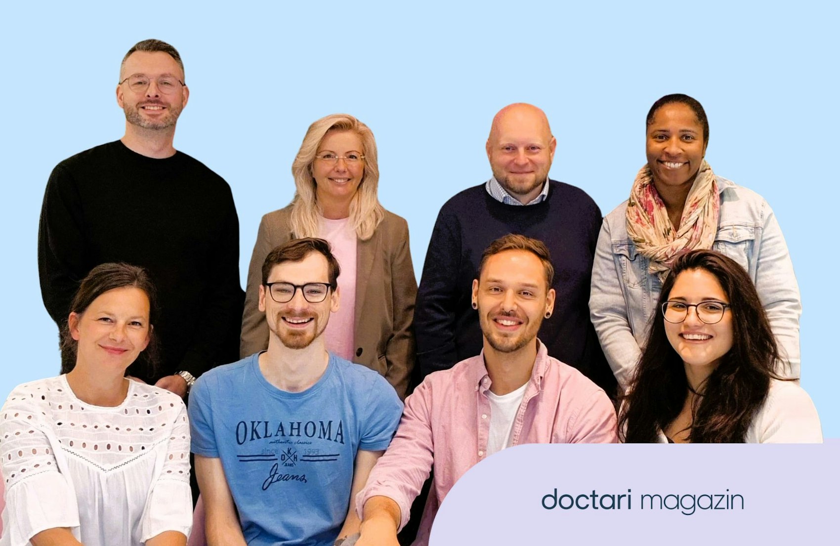 Das Team der Personalbetreuung Pflege