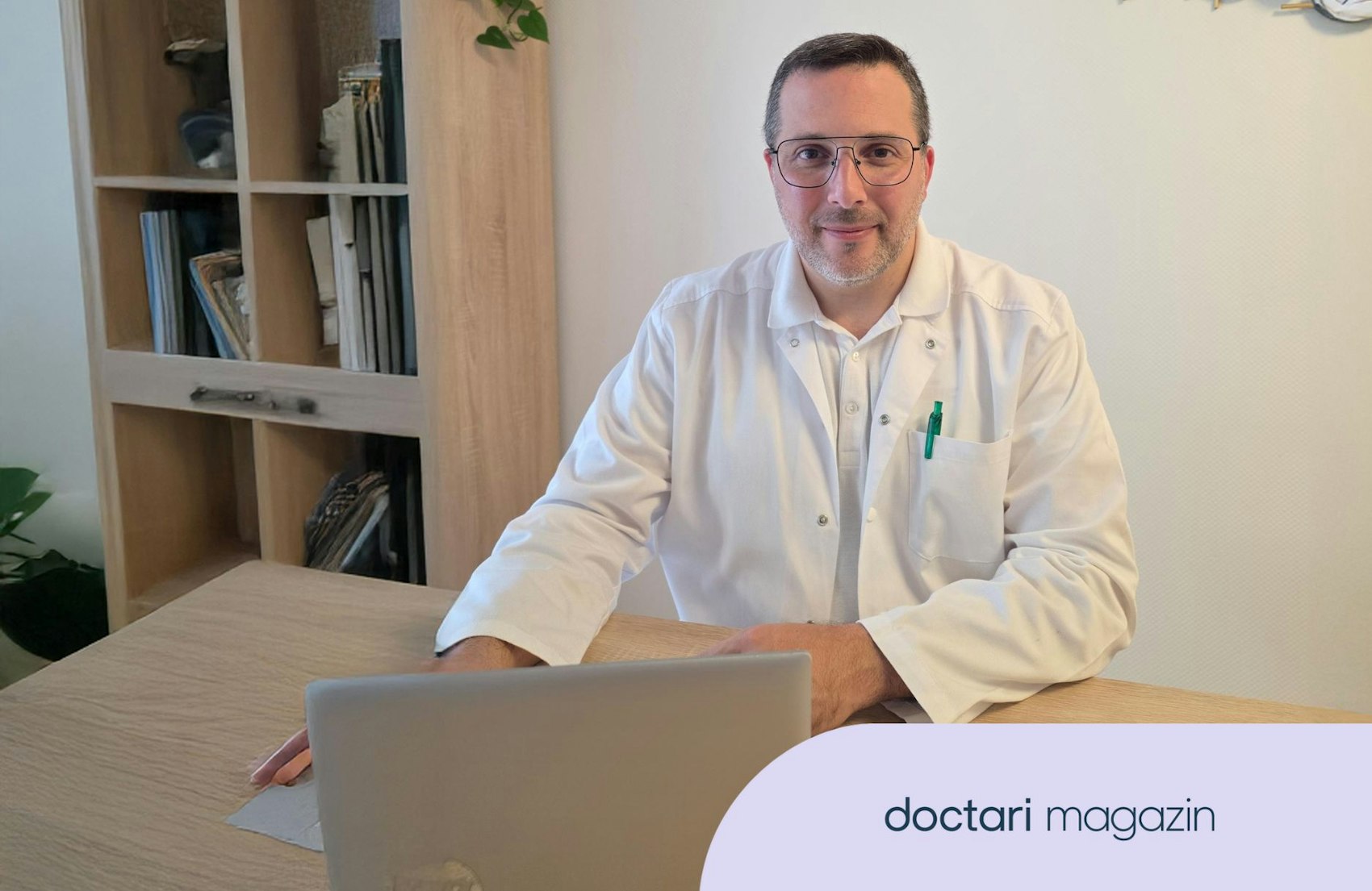 Louay Sheikh Alard ist Psychiater und arbeitet für doctari in der Zeitarbeit.
