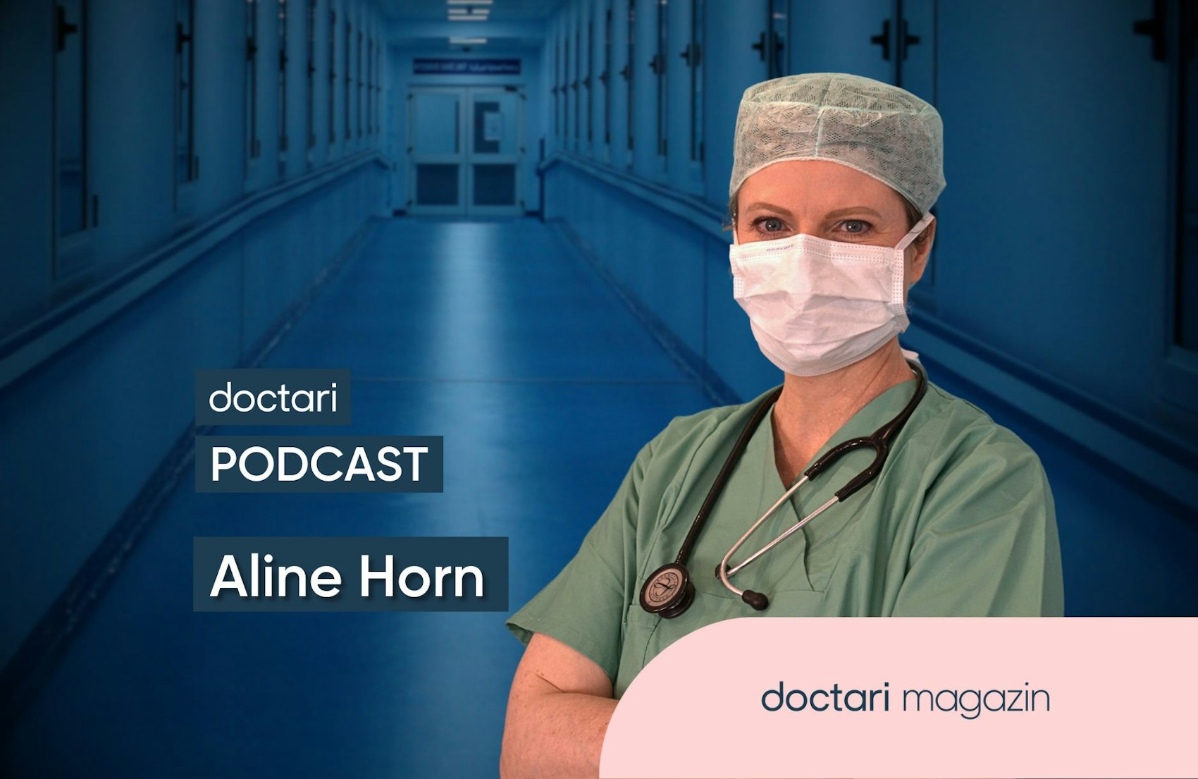 Anästhesistin Aline Horn im doctari Podcast
