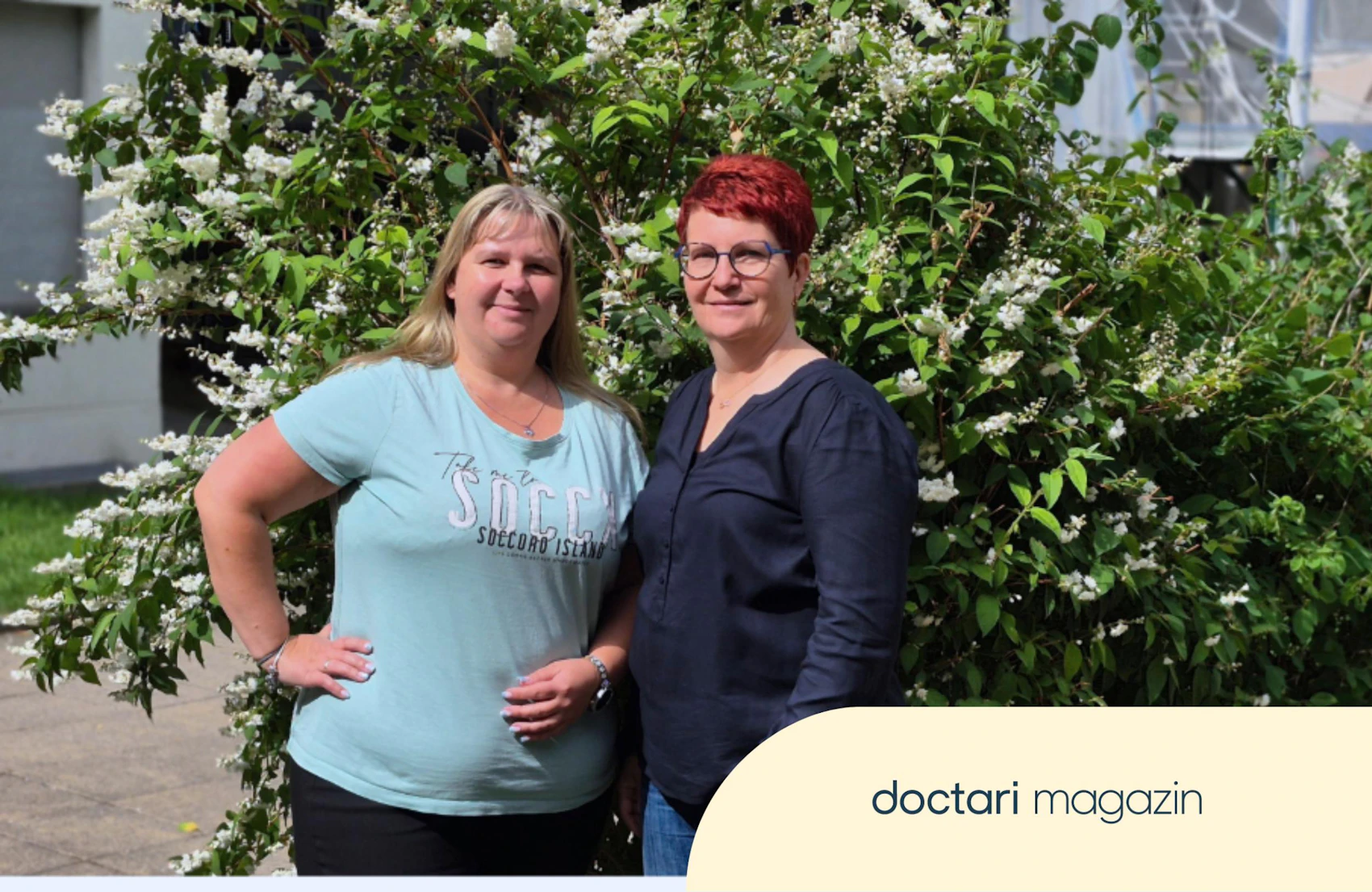 Die Kolleginnen Sabrina und Christiane vom Team Work Safety