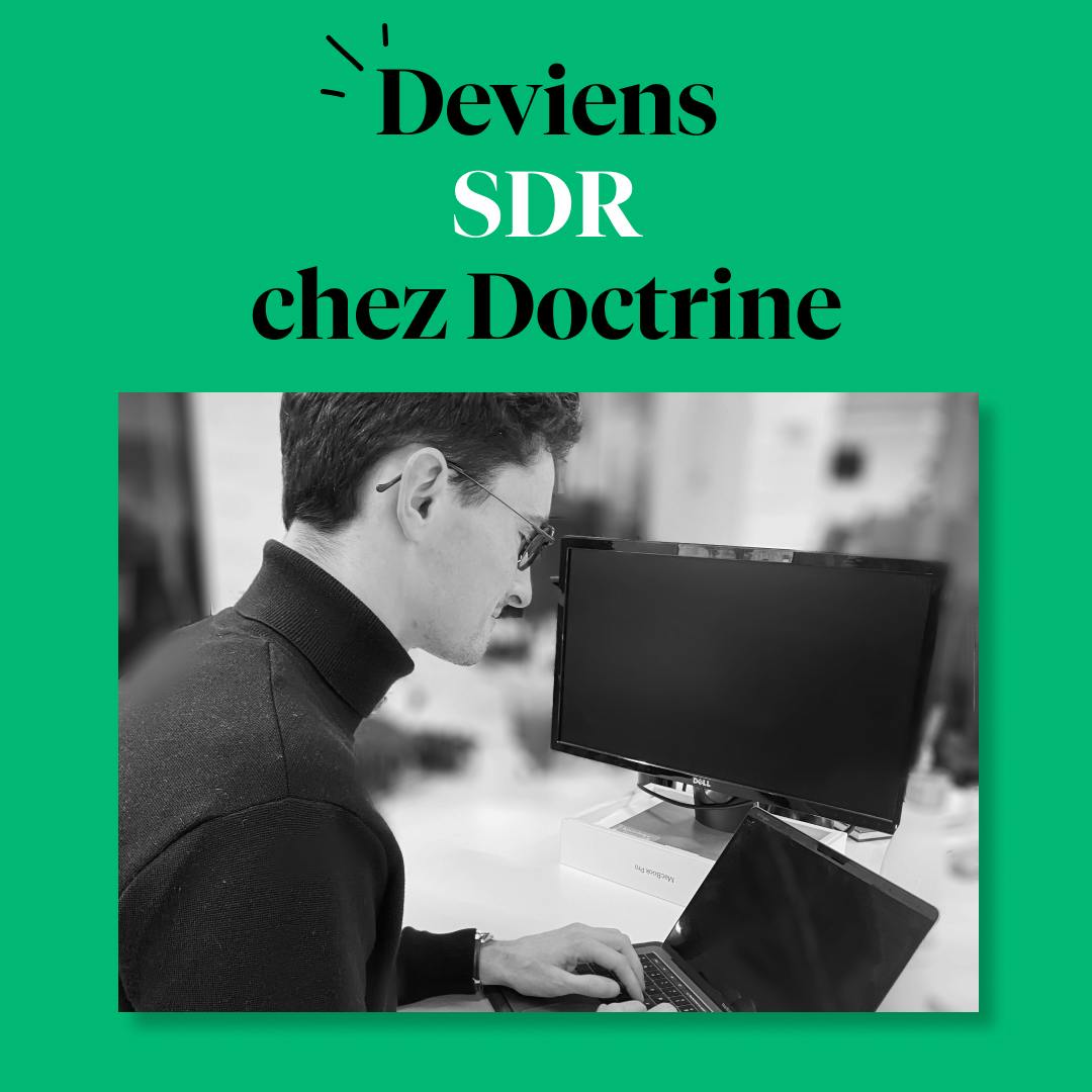 Deviens SDR chez Doctrine