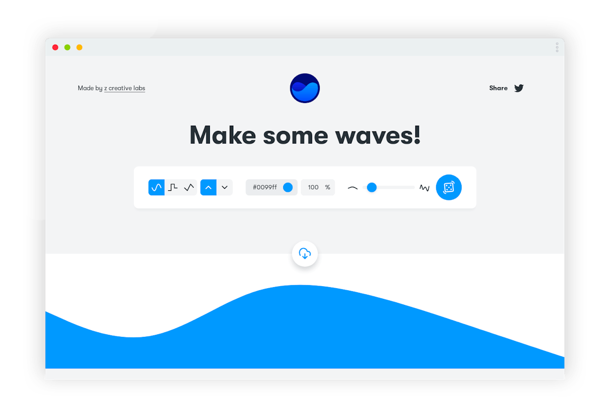 Screenshot of Get Waves