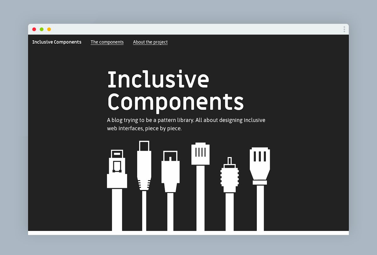 Screenshot of Inclusive Components