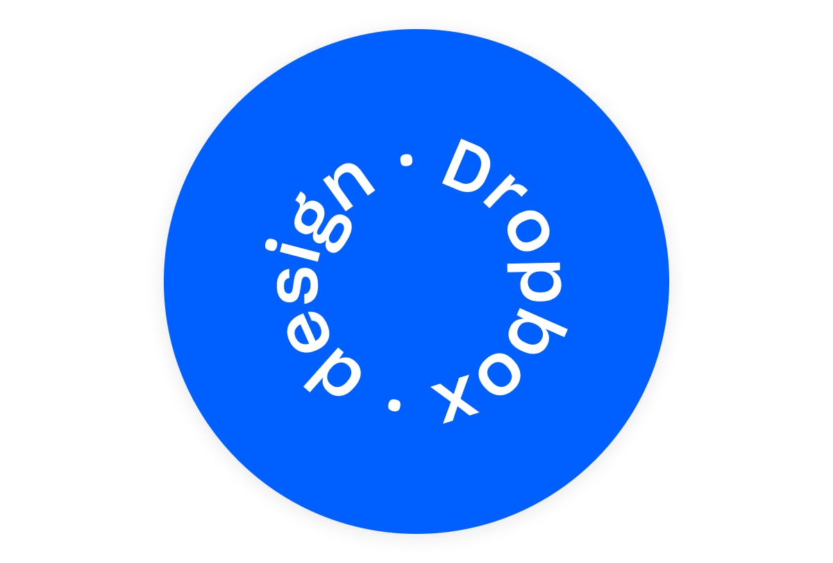 Screenshot of Dropbox Design
