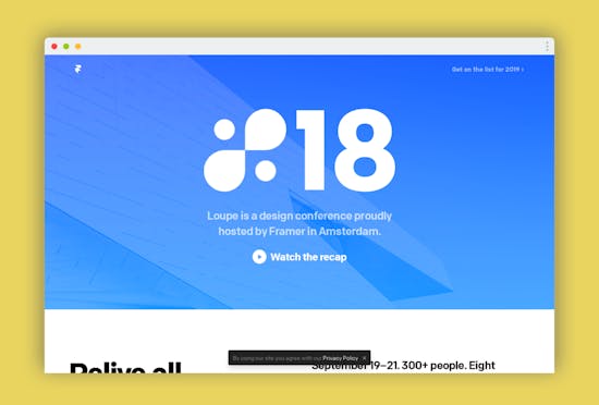 Loupe - Design Conference by Framer