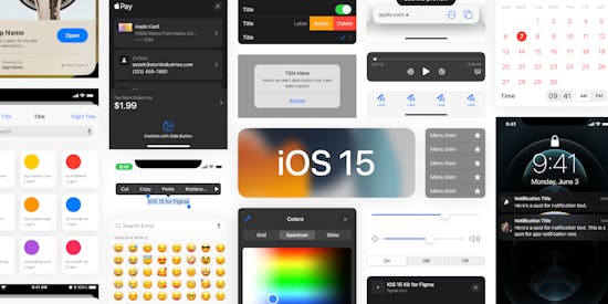 iOS 15 UI Kit