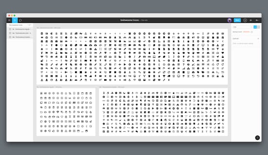 Font Awesome 5 Icon Template